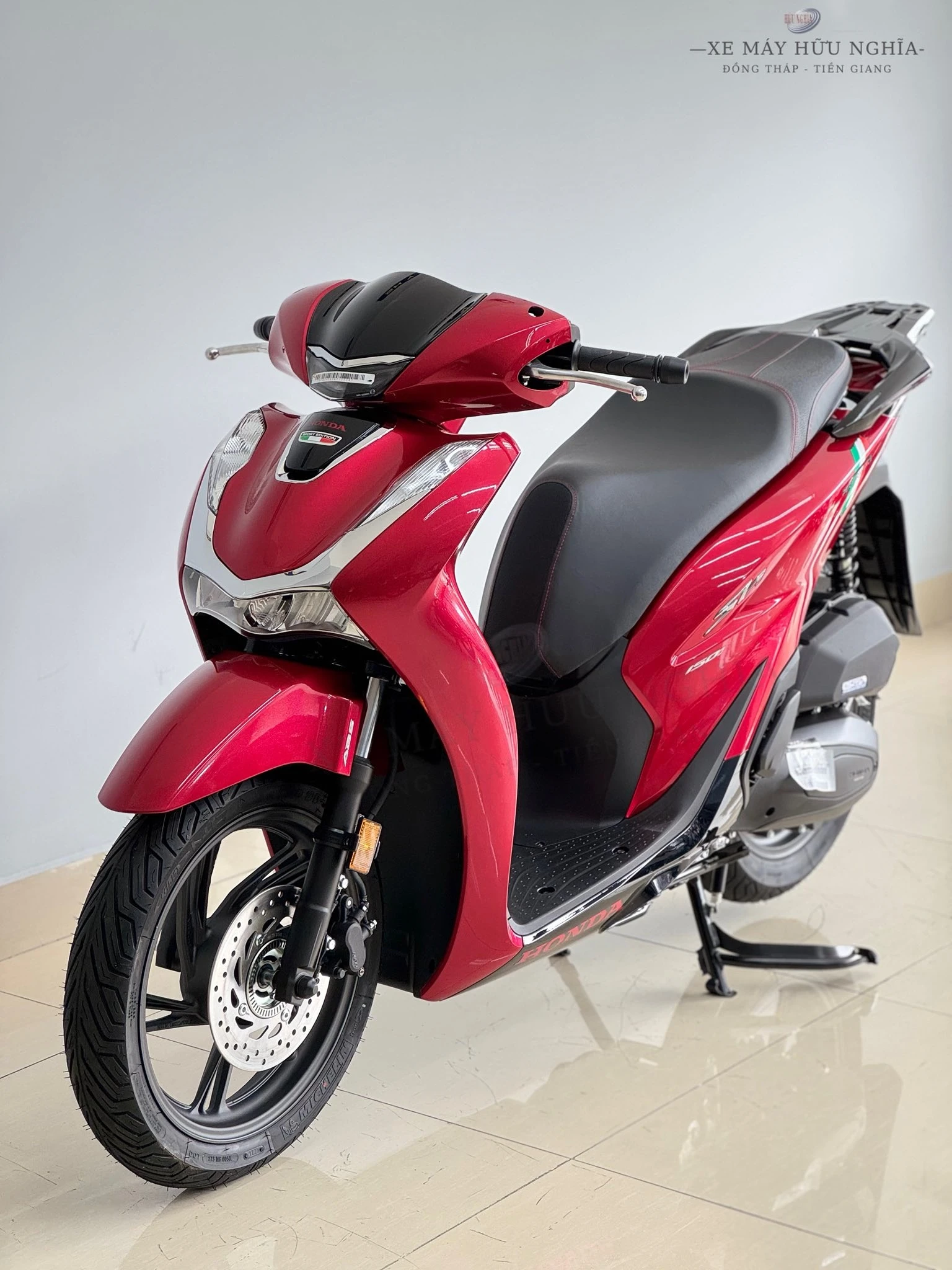 Honda SH150i Italy - Màu đỏ Corsa (6) Honda SH150i Italy Mau do Corsa 6