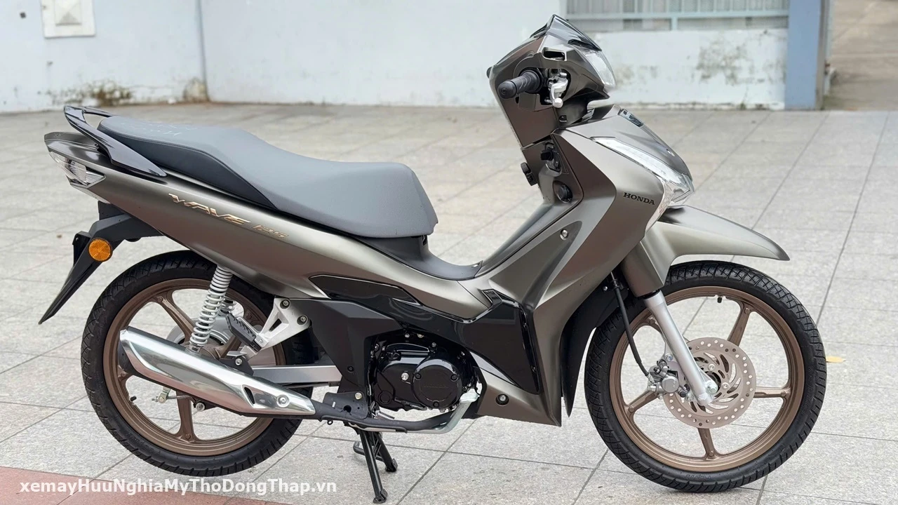 Honda Wave Thái Smartkey 2026 - Màu Nâu Cát