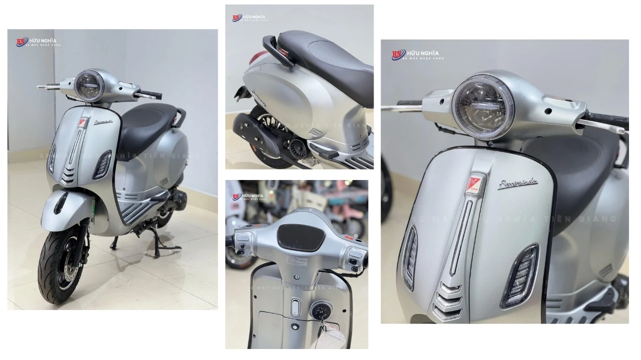 Victoria Scooterindo 50cc – Chiec xe cua the he tre