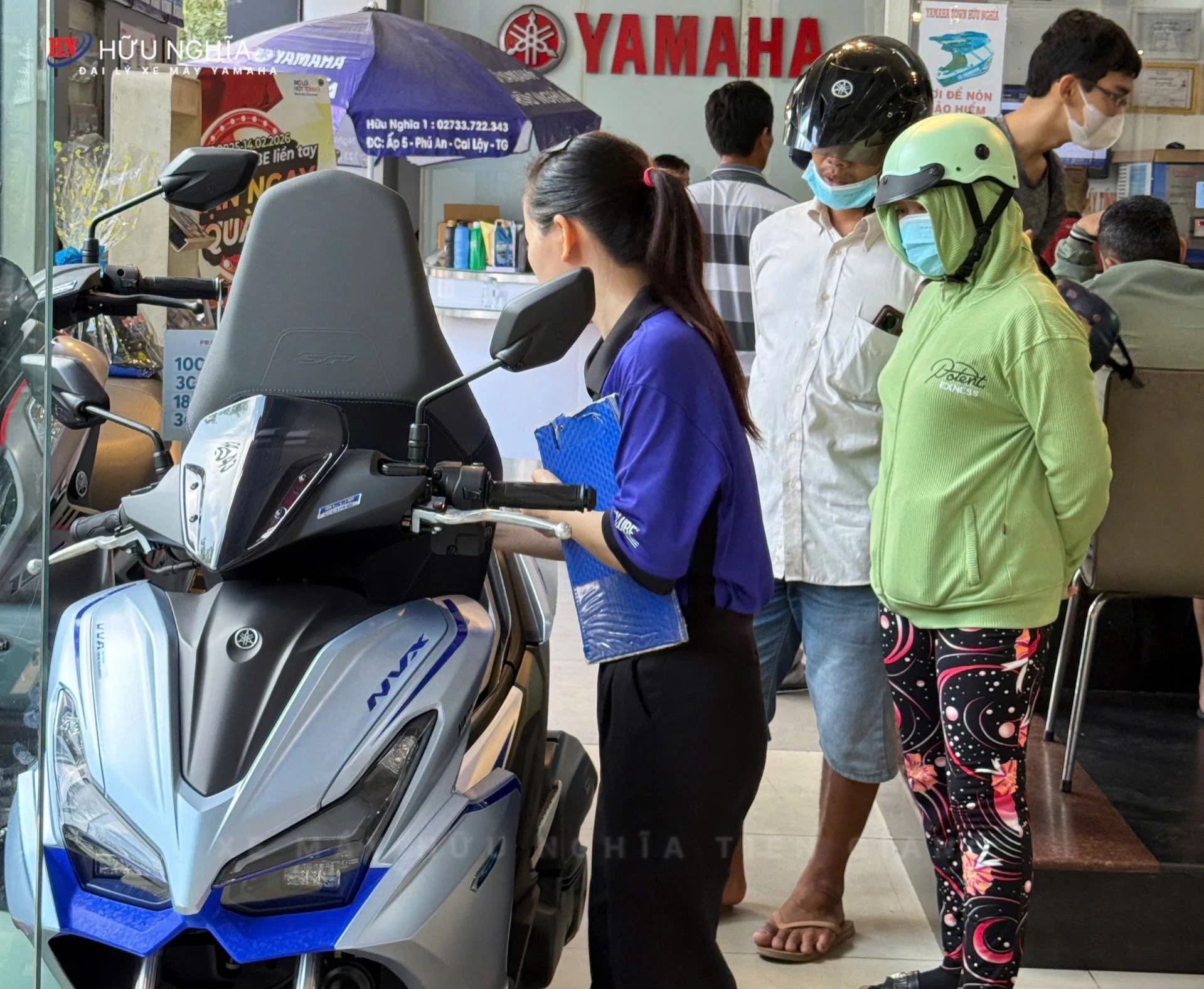 Yamaha Town Huu Nghia luon phuc vu ca ngay chu nhat 4
