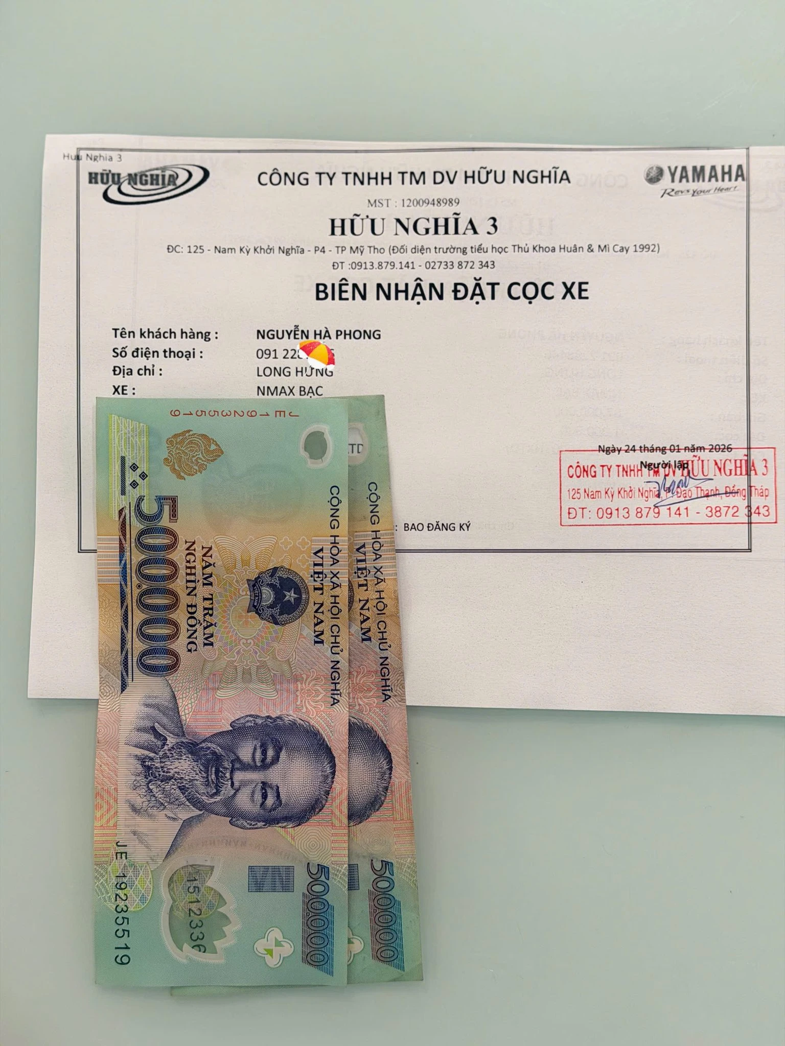 Yamaha NMAX chinh thuc co mat tai Yamaha Town Huu Nghia trong thoi diem can Tet 2