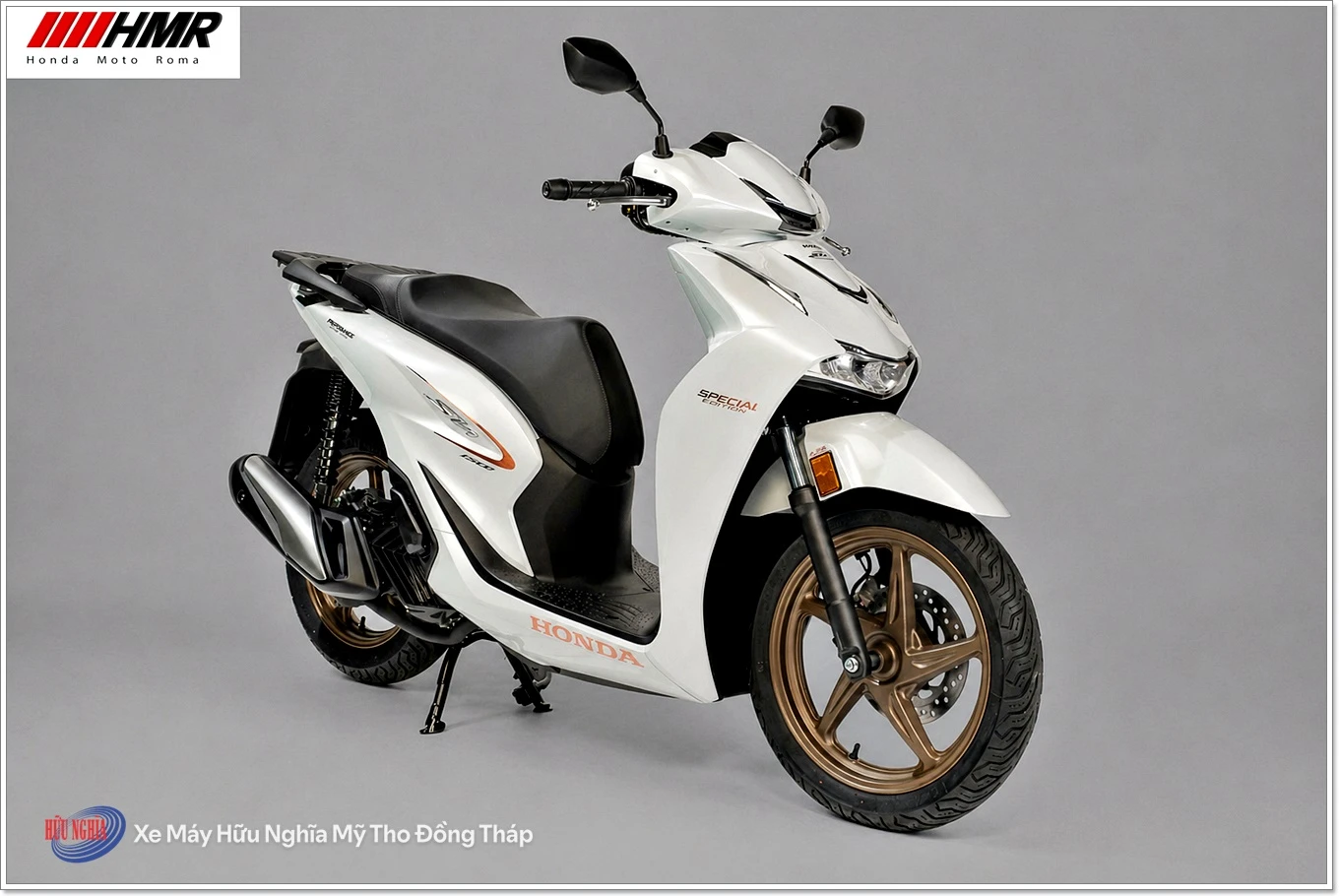 Xe Máy Hữu Nghĩa khi cùng lúc chốt đơn thành công 2 em Honda SH Ý 2026 siêu hot 3 Honda SH Y 150i Special White mau trang 10
