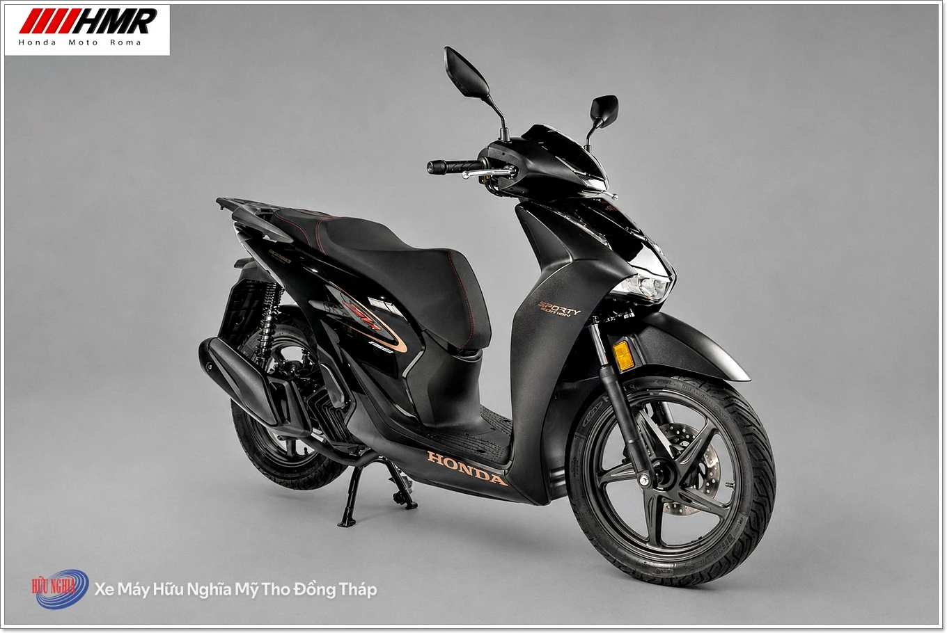 Honda SH Ý 150i Sporty Edition Black màu đen