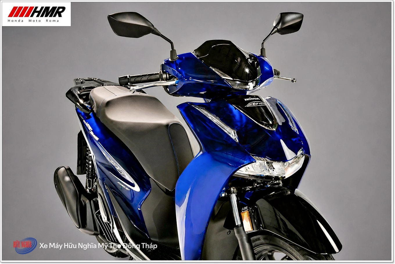 Honda SH Ý Vetro 150i Xanh Sapphire: Khi màu xe trở thành dấu ấn cá nhân của chủ nhân 4 Honda SH Y Vetro 150i Xanh Sapphire Xe May Huu Nghia My Tho Dong Thap 4