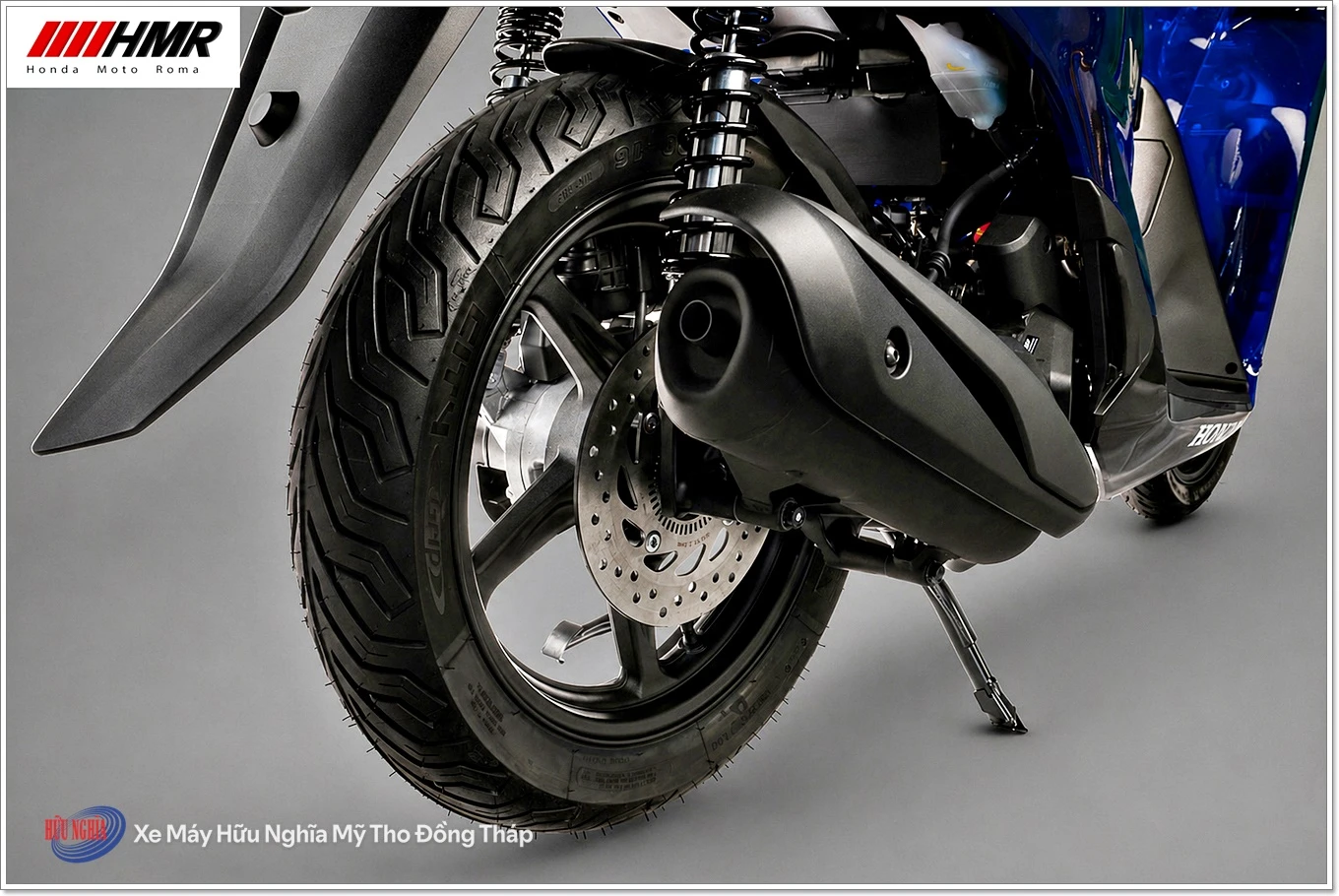 Honda SH Ý Vetro 150i Xanh Sapphire: Khi màu xe trở thành dấu ấn cá nhân của chủ nhân 5 Honda SH Y Vetro 150i Xanh Sapphire Xe May Huu Nghia My Tho Dong Thap 7