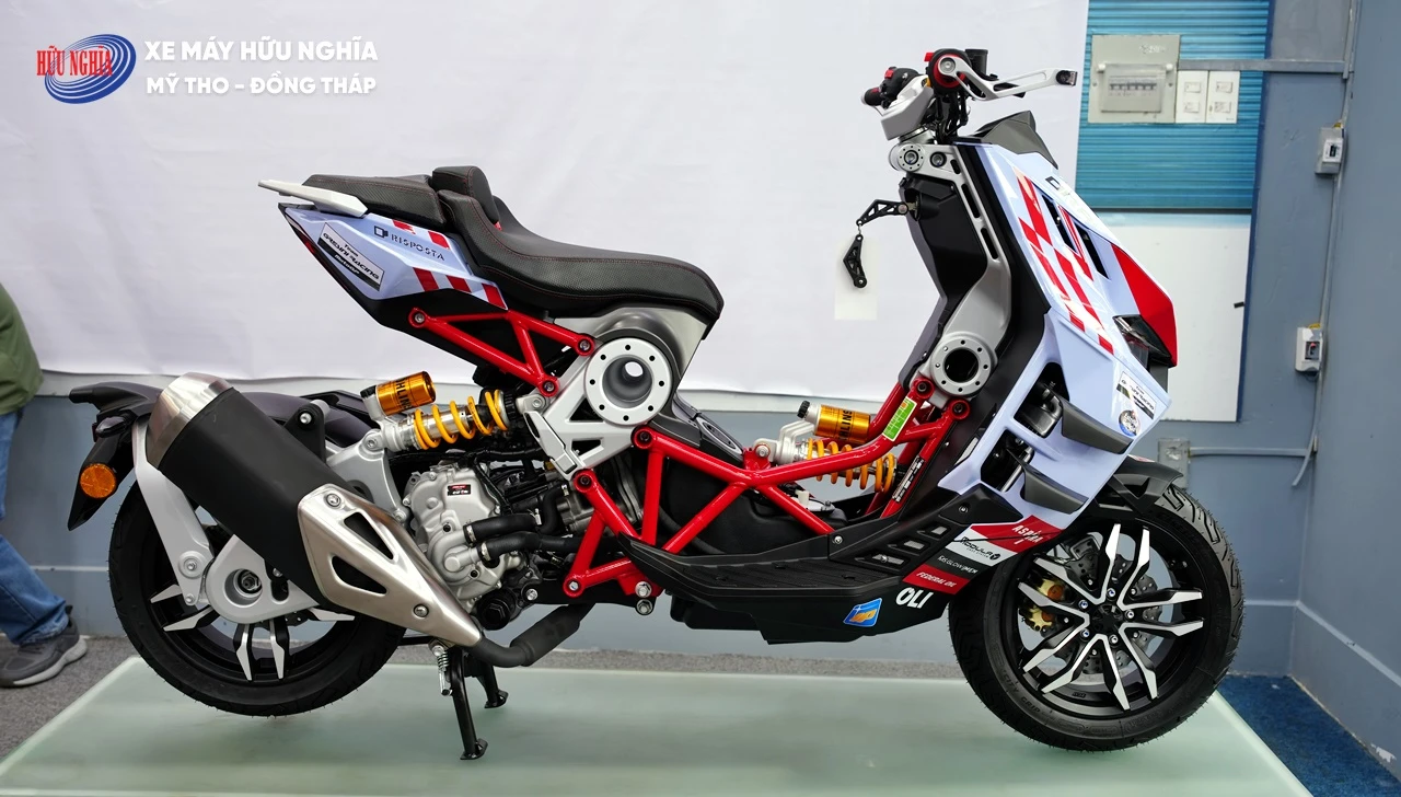 Italjet Dragster 300 Gresini Edition 36 Italjet Dragster 300 Gresini Edition xe may Huu Nghia My Tho Dong Thap 16