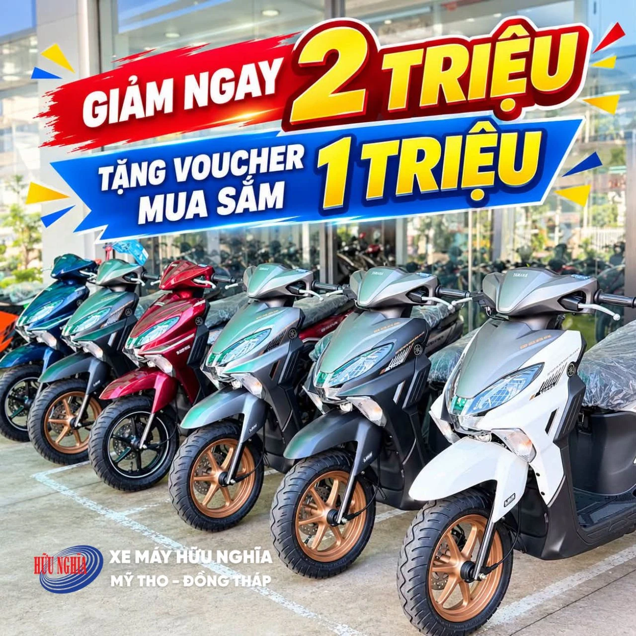 Chỉ còn 1 ngày cuối: Yamaha PG-1, Janus và Gear nhận loạt ưu đãi tại Yamaha Hữu Nghĩa 4 Chỉ còn 1 ngày cuối: Yamaha PG-1, Janus và Gear nhận loạt ưu đãi tại Yamaha Hữu Nghĩa