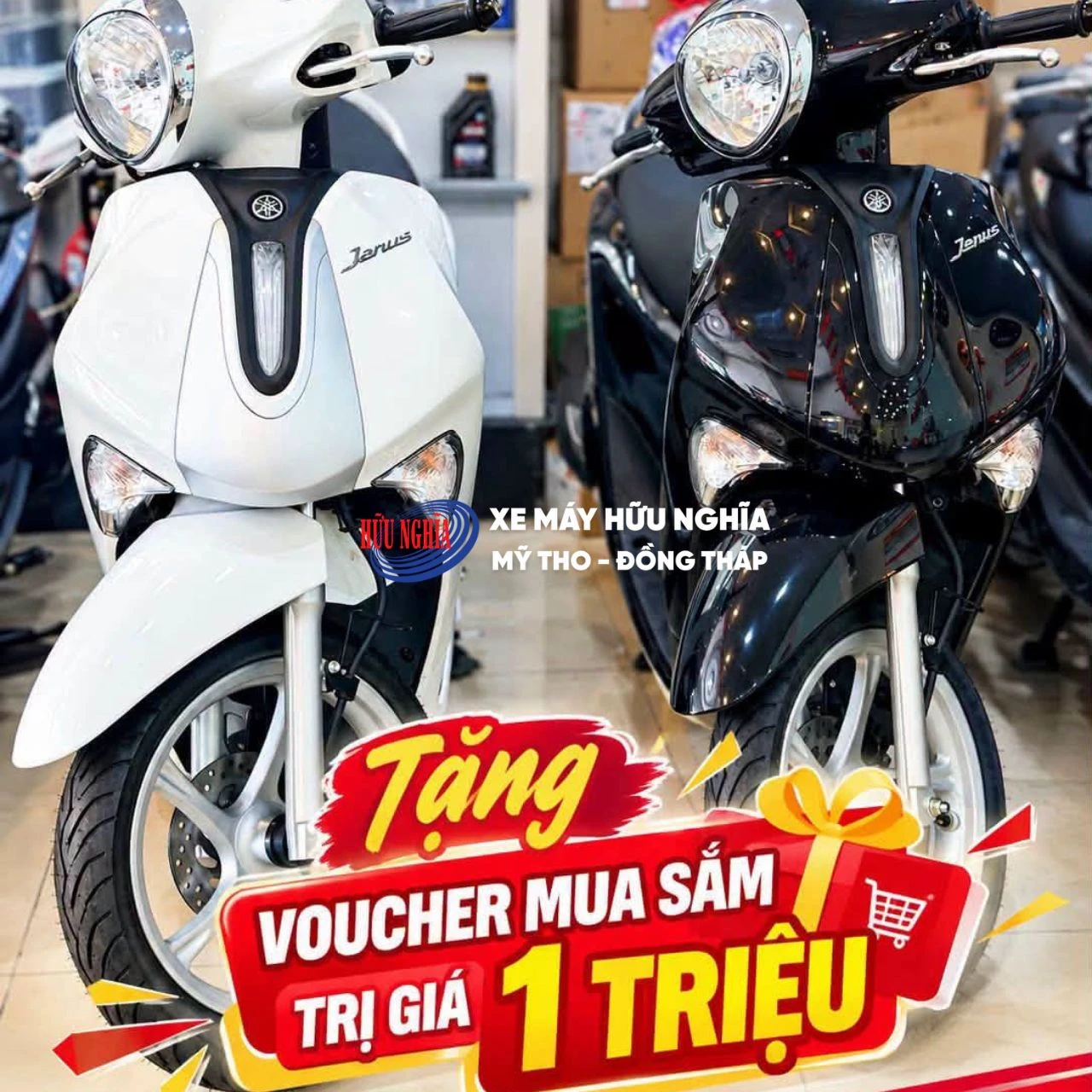 Chỉ còn 1 ngày cuối: Yamaha PG-1, Janus và Gear nhận loạt ưu đãi tại Yamaha Hữu Nghĩa 3 Chỉ còn 1 ngày cuối: Yamaha PG-1, Janus và Gear nhận loạt ưu đãi tại Yamaha Hữu Nghĩa