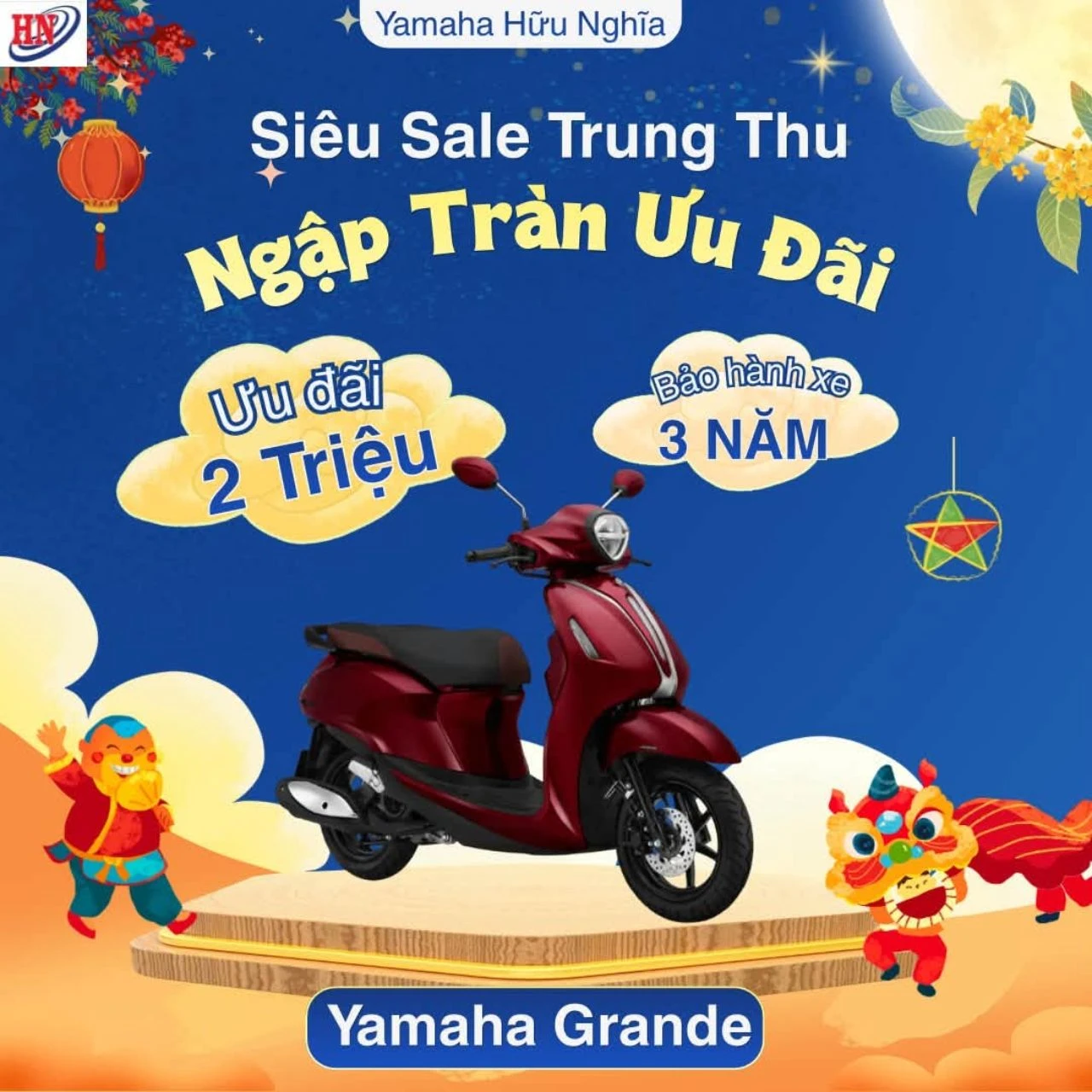 Trung Thu này – Sắm xe giá hời: Yamaha Hữu Nghĩa tung loạt ưu đãi cho nhiều dòng xe 4 Trung Thu này – Sắm xe giá hời: Yamaha Hữu Nghĩa tung loạt ưu đãi cho nhiều dòng xe