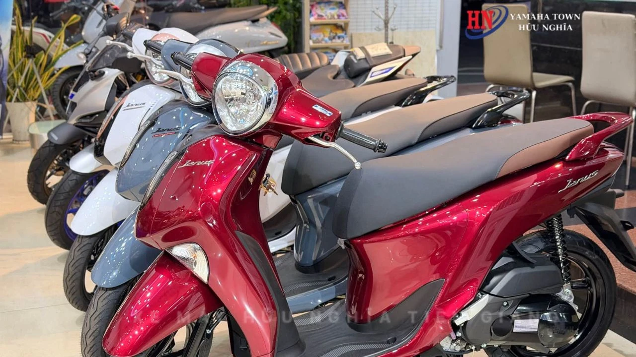 Yamaha Janus – Mẫu xe tay ga trẻ trung
