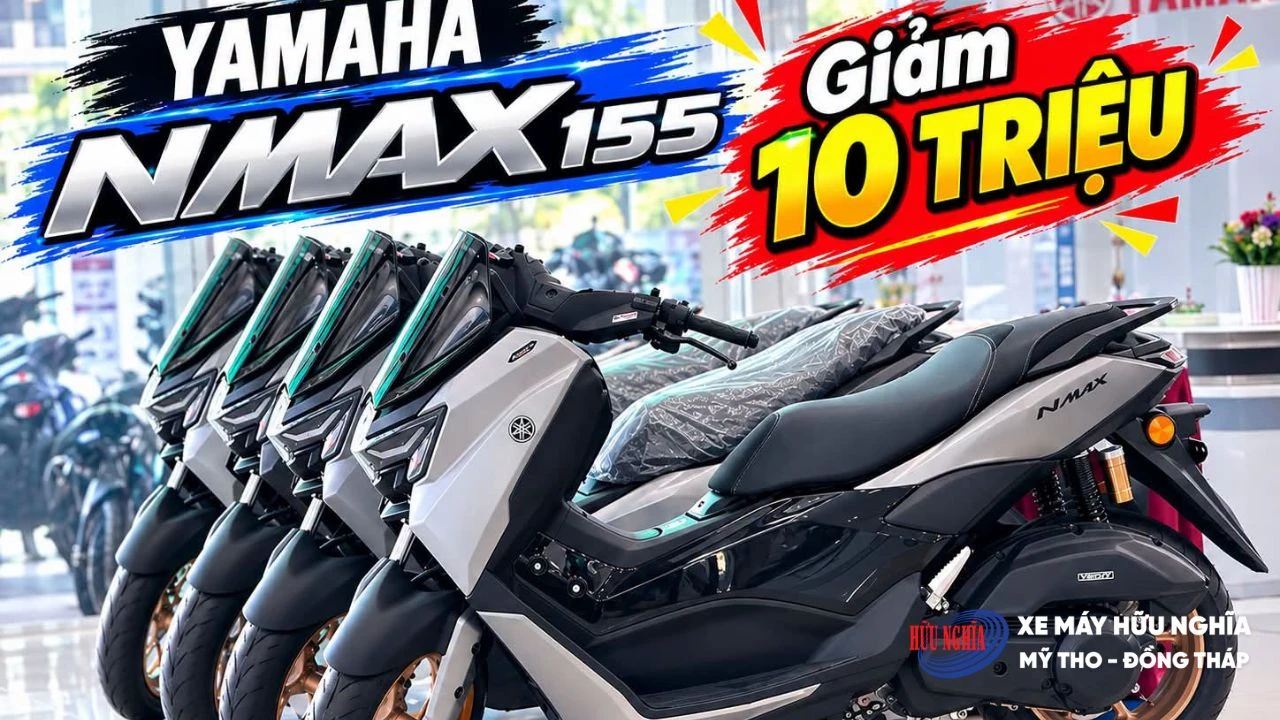 Yamaha NMAX 155 giảm ngay 10 triệu: Cơ hội sở hữu Maxi-Scooter thể thao với giá hấp dẫn 1 Yamaha NMAX 155 giảm ngay 10 triệu