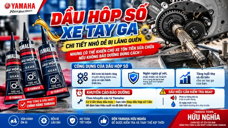 Dau hop so xe tay ga – Chi tiet nho de bi lang quen