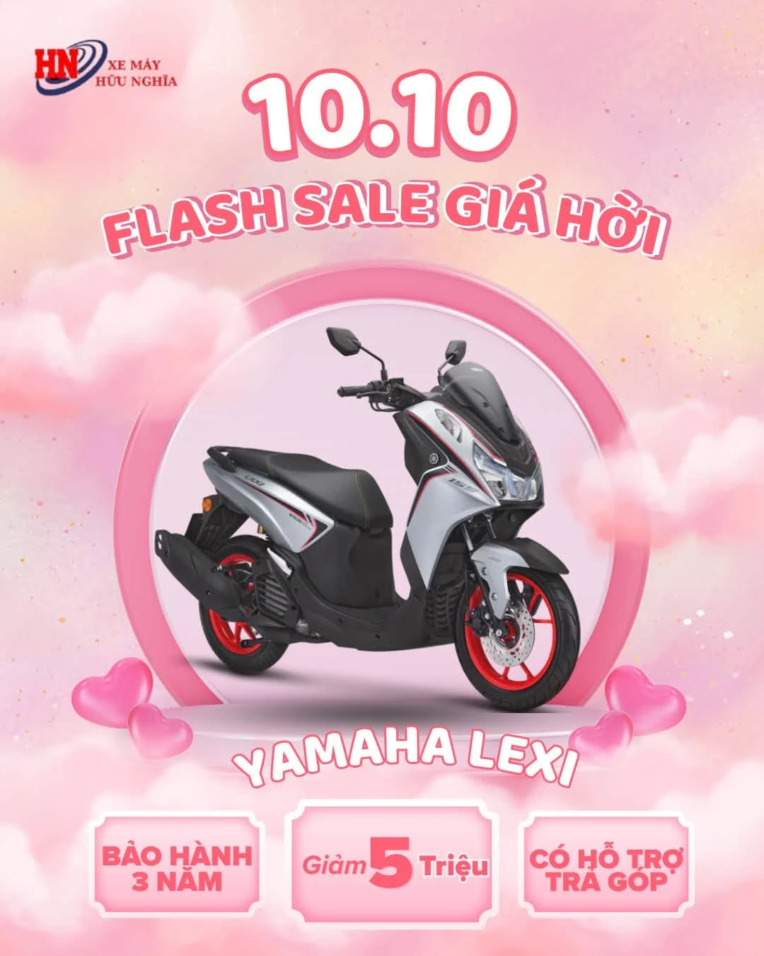 Flash Sale 10.10 – Yamaha Hữu Nghĩa Mỹ Tho Tiền Giang giảm giá cực sốc lên đến 10 triệu đồng! 2 Flash Sale 10.10 – Yamaha Huu Nghia My Tho Tien Giang giam gia cuc soc len den 10 trieu dong 1