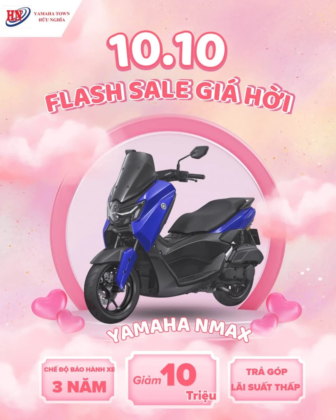 Flash Sale 10.10 – Yamaha Hữu Nghĩa Mỹ Tho Tiền Giang giảm giá cực sốc lên đến 10 triệu đồng! 3 Flash Sale 10.10 – Yamaha Huu Nghia My Tho Tien Giang giam gia cuc soc len den 10 trieu dong 3