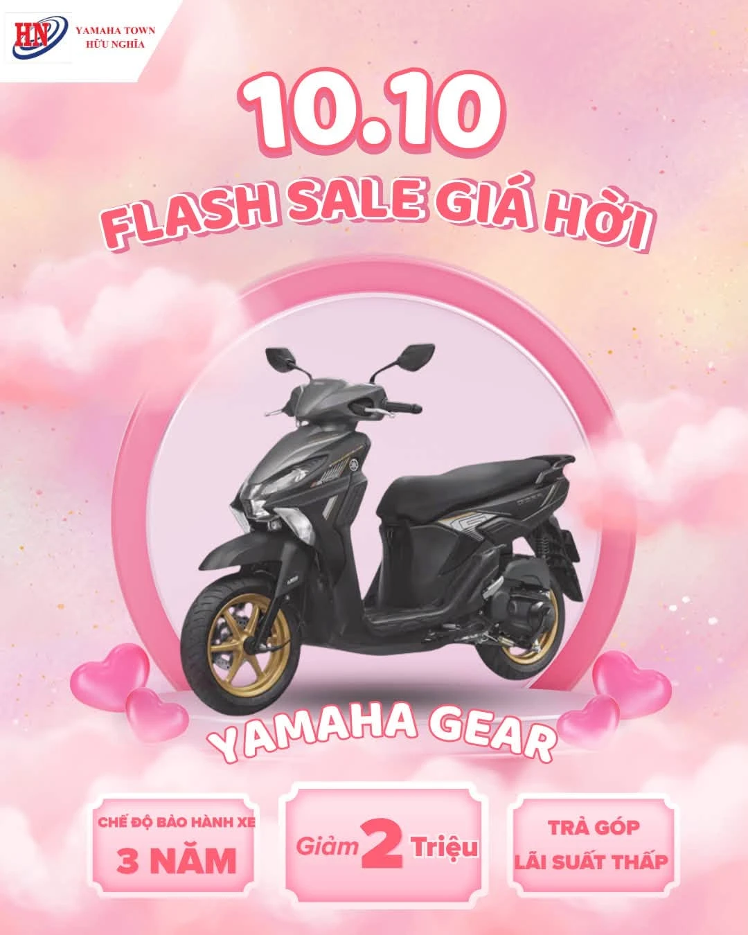 Flash Sale 10.10 – Yamaha Hữu Nghĩa Mỹ Tho Tiền Giang giảm giá cực sốc lên đến 10 triệu đồng! 4 Flash Sale 10.10 – Yamaha Huu Nghia My Tho Tien Giang giam gia cuc soc len den 10 trieu dong 4
