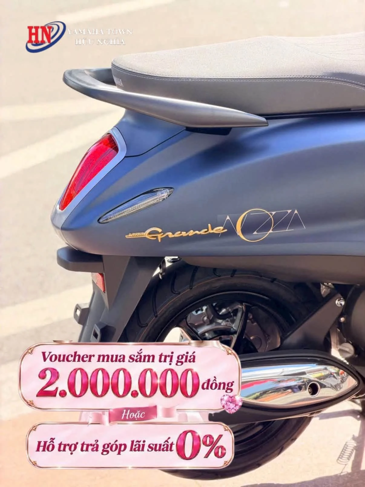 Quà tặng chị em tháng 10/2026: Yamaha Grande thanh lịch, sang trọng và tiết kiệm nhiên liệu 4 Qua tang chi em thang 102026 Yamaha Grande thanh lich sang trong va tiet kiem nhien lieu 1 1