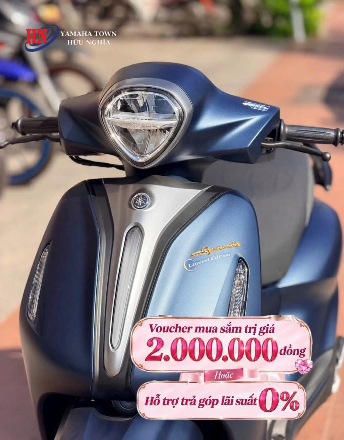 Quà tặng chị em tháng 10/2026: Yamaha Grande thanh lịch, sang trọng và tiết kiệm nhiên liệu 3 Qua tang chi em thang 102026 Yamaha Grande thanh lich sang trong va tiet kiem nhien lieu 2