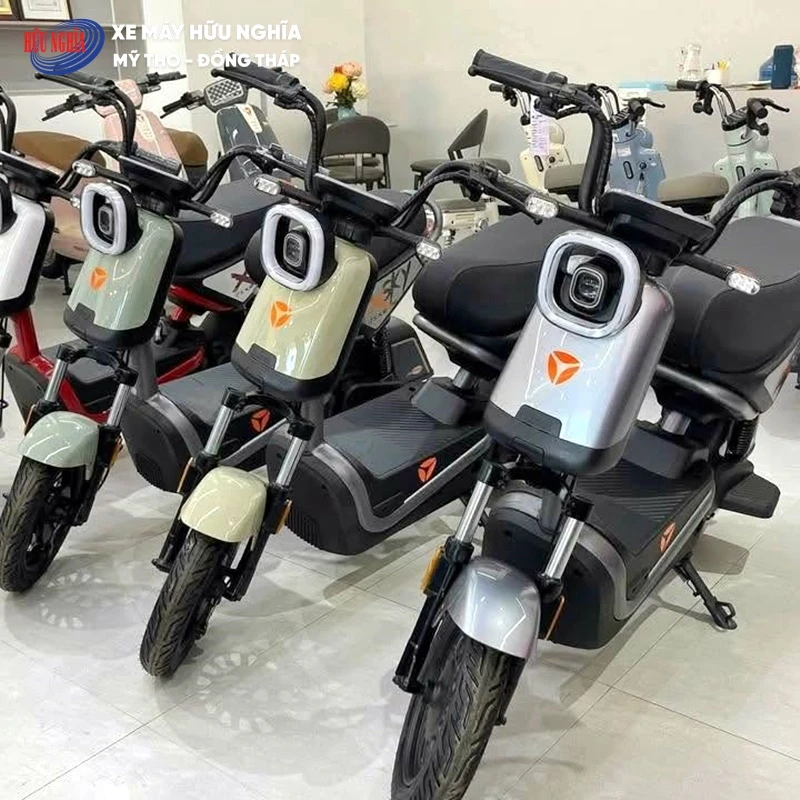 YADEA X-SKY – Mua xe điện cho con đi học, ba mẹ nên chọn chiếc xe đẹp, bền bỉ, tiết kiệm và đặc biệt phải chú trọng an toàn! 10 YADEA X SKY – Mua xe dien cho con di hoc ba me nen chon chiec xe dep ben bi tiet kiem va dac biet phai chu trong an toan 10